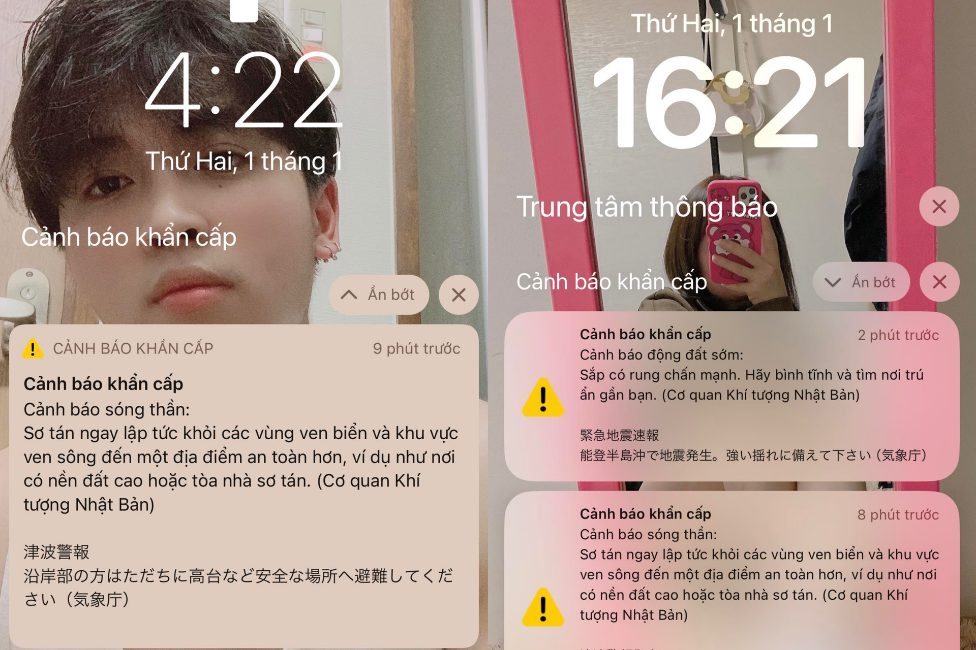 Động đất Nhật Bản: Người Việt vội tìm nơi trú ẩn, trực thăng bay xung quanh - 8 Động đất Nhật Bản: Người Việt vội tìm nơi trú ẩn, trực thăng bay xung quanh - 8