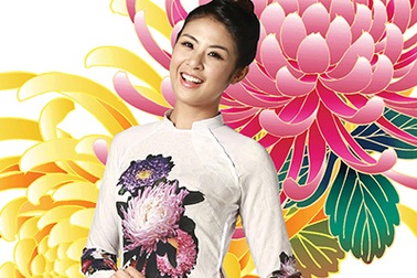 Hoa hậu Ngọc Hân ra mắt bộ sưu tập áo dài nhân ngày 20/10