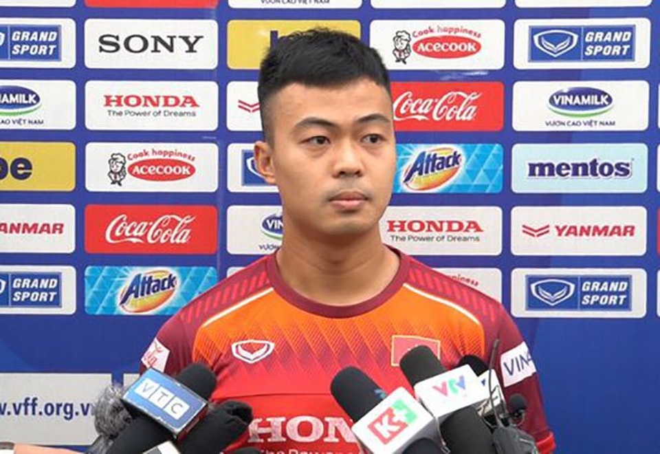 Thanh Thịnh khao khát được đá trận ra quân gặp U23 UAE - 1 Thanh Thịnh khao khát được đá trận ra quân gặp U23 UAE - 1