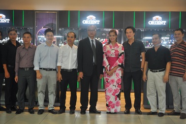 Orient khai trương showroom đầu tiên trên toàn thế giới