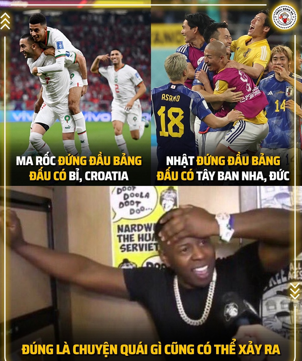 Một kỳ World Cup đầy bất ngờ đến từ các đội bị đánh giá thấp hơn (Ảnh: Troll bóng đá). Một kỳ World Cup đầy bất ngờ đến từ các đội bị đánh giá thấp hơn (Ảnh: Troll bóng đá).