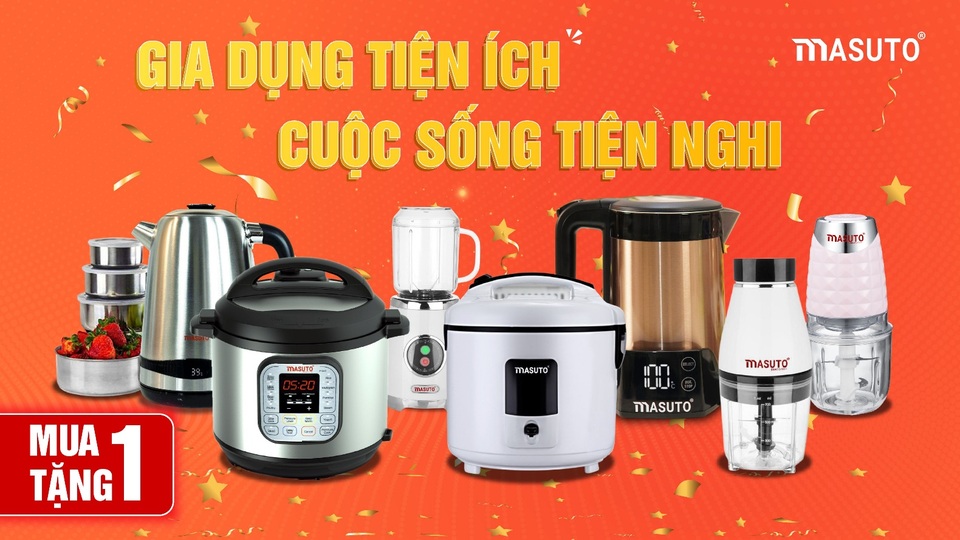 Masuto Việt Nam đốn tim người dùng bằng những sản phẩm gia dụng nhà bếp thông minh - 1 Masuto Việt Nam đốn tim người dùng bằng những sản phẩm gia dụng nhà bếp thông minh - 1