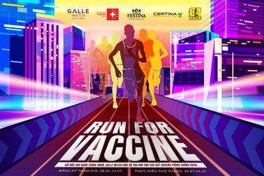 Run For Vaccine - cùng Galle Watch chạy bộ vì cộng đồng