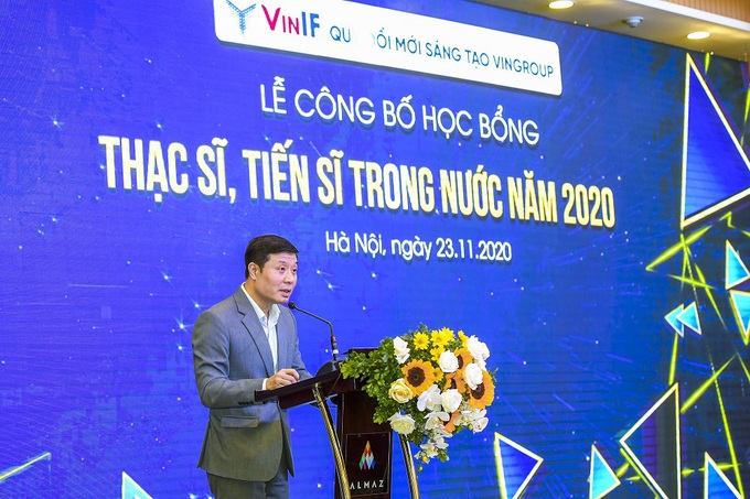 Vingroup trao học bổng gần 40 tỷ đồng đào tạo Thạc sĩ, Tiến sĩ - Ảnh 1.