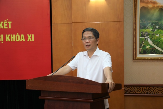 Ông Trần Tuấn Anh, Trưởng Ban Kinh tế Trung ương, Trưởng Ban Chỉ đạo chủ trì Hội nghị.