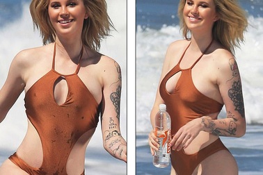 Ireland Baldwin bốc lửa trên biển