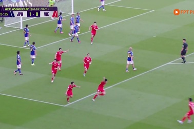 Đội tuyển Việt Nam thua Nhật Bản sau cuộc rượt đuổi nghẹt thở