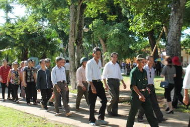 Triệu tấm lòng hướng về Làng Sen quê Bác