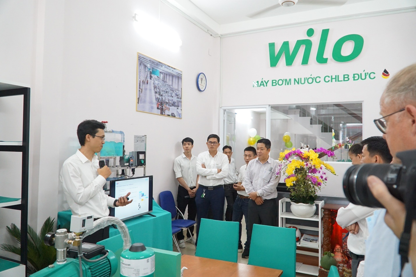 Công ty Long Phát khai trương showroom trưng bày máy bơm Wilo tại TPHCM - 3