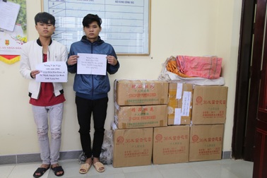 Bắt giữ gần 200kg pháo lậu trong đêm từ biên giới vào Việt Nam