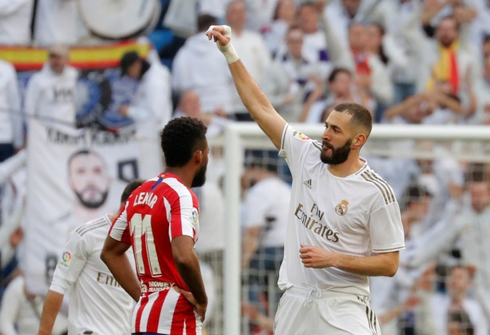 Real Madrid 1-0 Atletico: Benzema chói sáng - 2 Real Madrid 1-0 Atletico: Benzema chói sáng - 2