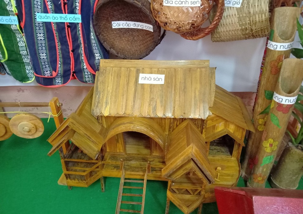 Độc đáo không gian văn hóa truyền thống của một trường học mầm non - 6 Độc đáo không gian văn hóa truyền thống của một trường học mầm non - 6