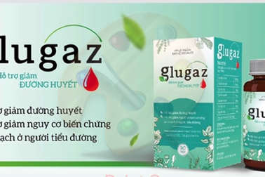 Thực phẩm bảo vệ sức khỏe Glugaz - Giúp xua tan nỗi lo về biến chứng bệnh tiểu đường