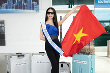 Bùi Quỳnh Hoa lên đường sang Thái Lan thi Siêu mẫu Quốc tế 2022