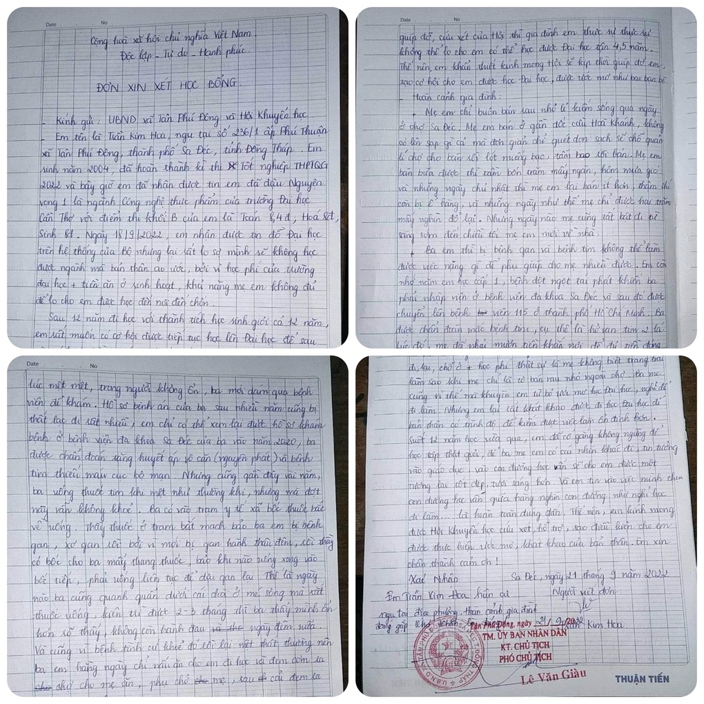 Nữ sinh rơi nước mắt vì lo bỏ dở ước mơ vào đại học - 2 Nữ sinh rơi nước mắt vì lo bỏ dở ước mơ vào đại học - 2