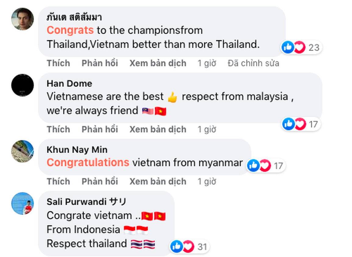 Cổ động viên Đông Nam Á thán phục chiến thắng của U23 Việt Nam - 2 Cổ động viên Đông Nam Á thán phục chiến thắng của U23 Việt Nam - 2