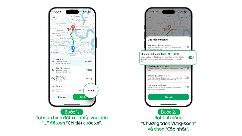 Grab khởi động Chương trình Vững - Xanh: Thúc đẩy chuyển đổi xanh và bảo vệ môi trường - 5 Grab khởi động Chương trình Vững - Xanh: Thúc đẩy chuyển đổi xanh và bảo vệ môi trường - 5