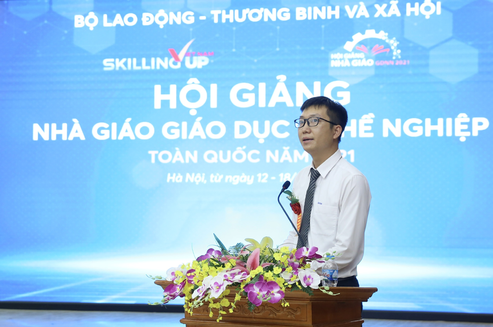 Khai mạc Hội giảng nhà giáo giáo dục nghề nghiệp toàn quốc năm 2021 - 7 Khai mạc Hội giảng nhà giáo giáo dục nghề nghiệp toàn quốc năm 2021 - 7