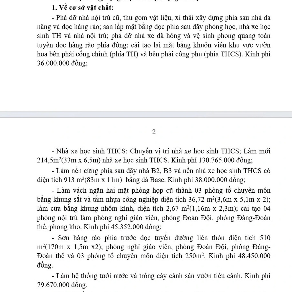 Phụ huynh chóng mặt với danh sách trường vận động gần 1 tỷ đồng - 1 Phụ huynh chóng mặt với danh sách trường vận động gần 1 tỷ đồng - 1