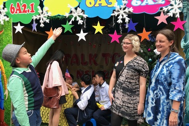 Rực rỡ sắc màu trong Ngày hội Ngôn ngữ THCS Ngô Sĩ Liên