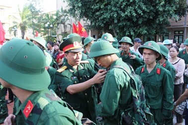 Quảng Trị: Xúc động ngày tiễn tân binh lên đường nhập ngũ