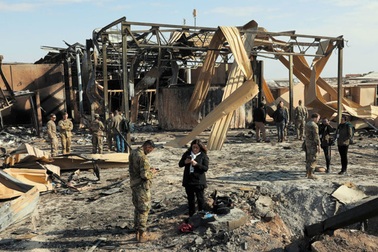 Nhiều binh sĩ Mỹ bị chấn động não sau vụ tấn công tên lửa của Iran