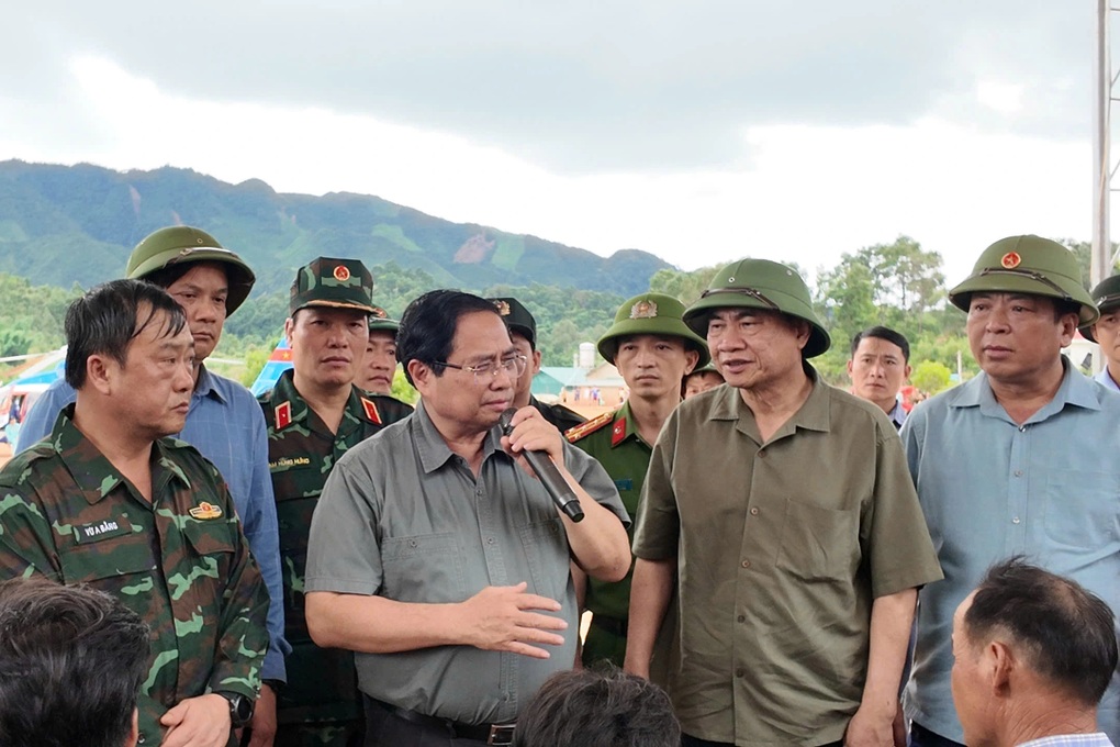 Thủ tướng kiểm tra, chỉ đạo công tác khắc phục hậu quả mưa lũ ở Điện Biên - 1 Thủ tướng kiểm tra, chỉ đạo công tác khắc phục hậu quả mưa lũ ở Điện Biên - 1