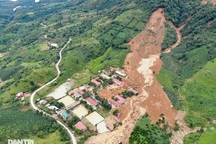 Toàn cảnh hiện trường 2 triệu m3 đất vùi lấp 22 cán bộ, chiến sĩ