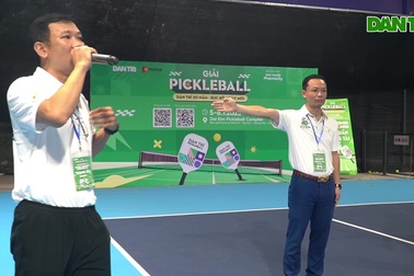 Tập huấn công tác trọng tài trước giải pickleball của báo Dân trí