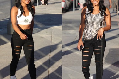 Christina Milian cực sexy với trang phục tự thiết kế