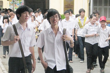 Hồ hởi rời phòng ngày thi cuối