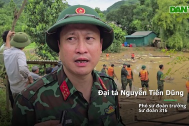 Khó khăn khi tìm kiếm thi thể nạn nhân tại Làng Nủ