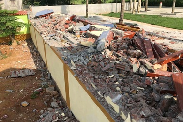 Đã phá bỏ nhiều hạng mục trong biệt phủ trái phép của cán bộ công an