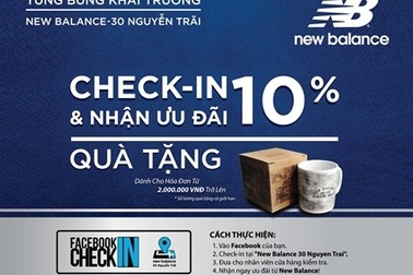 New Balance - Cửa hàng lớn đầu tiên của hãng đã mở cửa