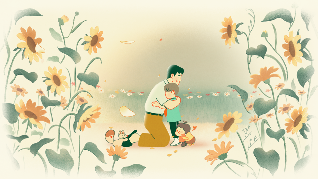 Cái ôm ấm áp - Để mỗi ngôi nhà là một nơi yêu thương - 1 Cái ôm ấm áp - Để mỗi ngôi nhà là một nơi yêu thương - 1