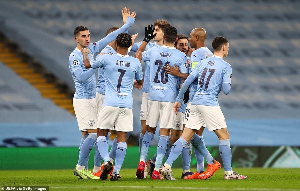 Man City giành số điểm cao nhất vòng bảng Champions League - 2 Man City giành số điểm cao nhất vòng bảng Champions League - 2