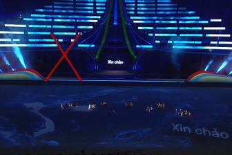 Sai sót hình ảnh lãnh thổ Việt Nam tại lễ khai mạc SEA Games 33