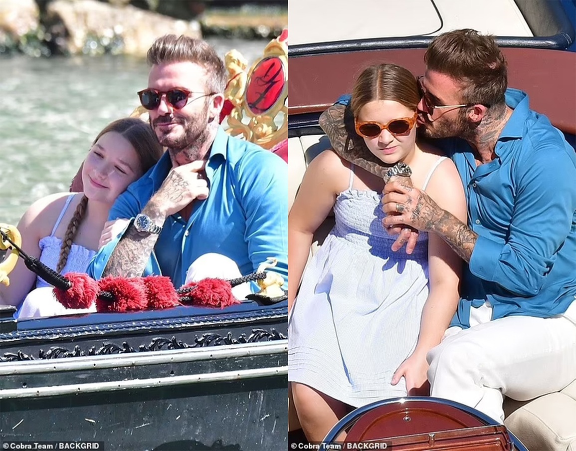 Hình ảnh ngọt ngào của David Beckham và con gái nhỏ tại Venice - 1 Hình ảnh ngọt ngào của David Beckham và con gái nhỏ tại Venice - 1