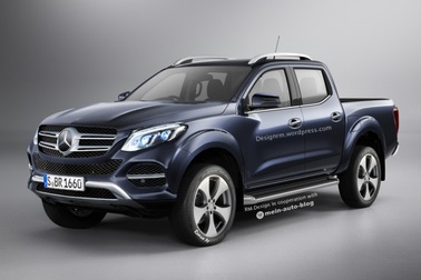 Mẫu bán tải Mercedes-Benz X-class sẽ ra mắt vào tháng 10?