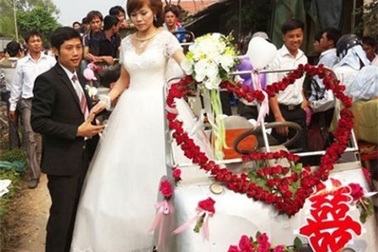 Những lễ rước dâu độc đáo ở Việt Nam 2012 