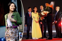 Sau gần 10 năm, "cô gái tặng hoa Tổng thống Obama" đang làm công việc gì?