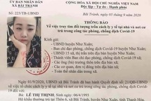 Truy tìm nữ công dân trốn cách ly y tế, phòng chống  dịch Covid-19