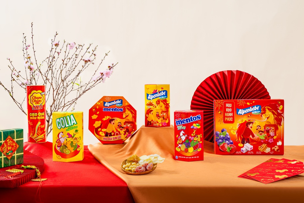 Perfetti Van Melle ra mắt bộ sưu tập kẹo Tết 2026: Ngọt ngào kẹo Tết, yêu thương về nhà - 2