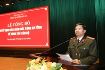 21 lãnh đạo cấp phòng Công an tỉnh Sơn La xin nghỉ hưu trước thời hạn