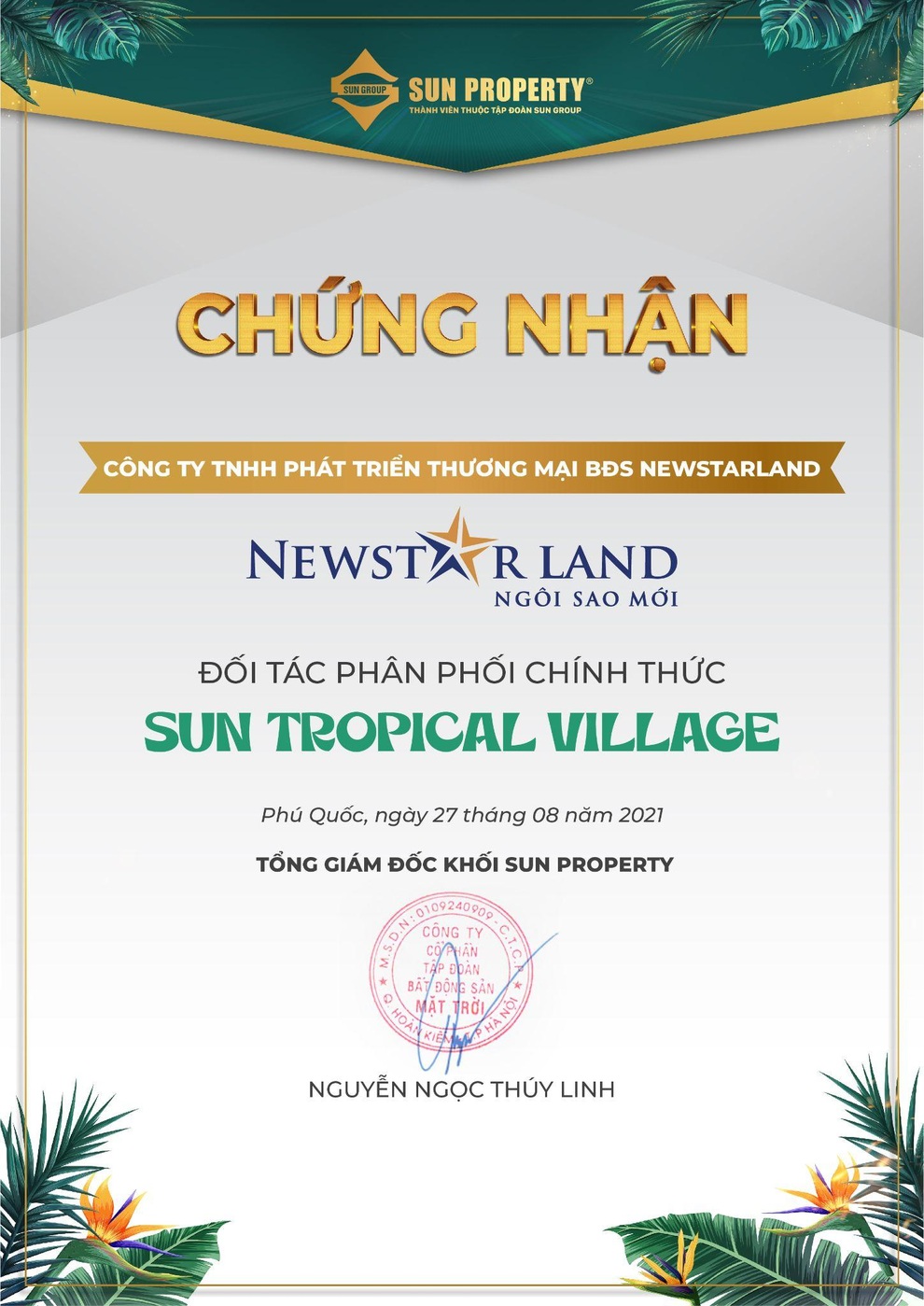 NewstarLand là đại lý phân phối chính thức ngôi làng nhiệt đới Sun Tropical Village - 3 NewstarLand là đại lý phân phối chính thức ngôi làng nhiệt đới Sun Tropical Village - 3