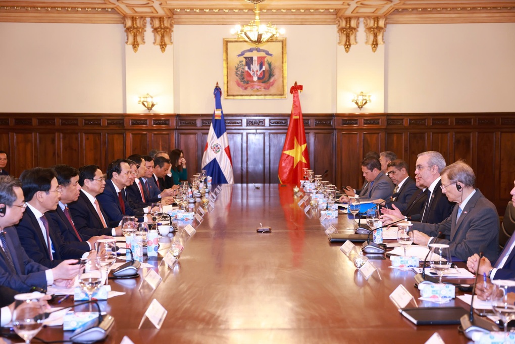 Thủ tướng Phạm Minh Chính hội đàm với Tổng thống Cộng hòa Dominica - 2 Thủ tướng Phạm Minh Chính hội đàm với Tổng thống Cộng hòa Dominica - 2