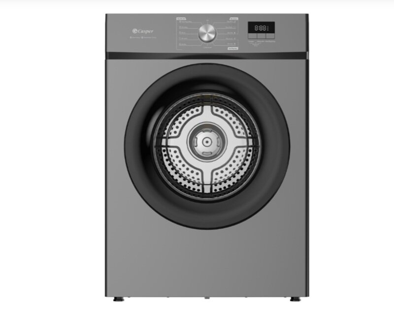 Máy sấy quần áo Casper TD-E82VG1 gây ấn tượng nhờ trang bị hiện đại, giá lại "hạt dẻ"