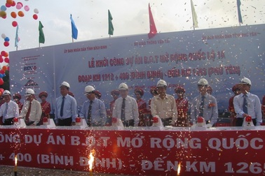 Hơn 2.000 tỷ đồng mở rộng quốc lộ 1A đoạn Bình Định - Phú Yên