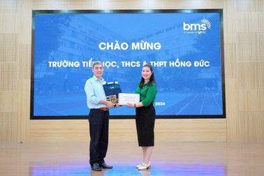 Trường Hồng Đức gia nhập hệ thống giáo dục BMS
