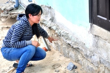 Vụ thi công làm nứt móng nhà: Chủ nhà đã nhận tiền hỗ trợ